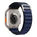 Bracelet nylon Alpine 38 à 49 mm pour Apple Watch – Couleur du bracelet Navy  blue