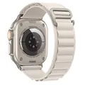 Bracelet nylon Alpine 38 à 49 mm pour Apple Watch – Couleur du bracelet starlight