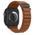 Bracelet nylon Alpine 38 à 49 mm pour Apple Watch – Couleur du bracelet Terra Cotta-Black
