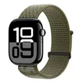 Bracelet nylon Apple Watch 40 à 49 mm – Couleur du bracelet 102 vert