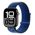 Bracelet nylon Apple Watch 40 à 49 mm – Couleur du bracelet 103 bleu