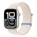 Bracelet nylon Apple Watch 40 à 49 mm – Couleur du bracelet 106 étoiles filantes