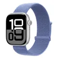 Bracelet nylon Apple Watch 40 à 49 mm – Couleur du bracelet 123 Bleu Violet