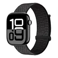 Bracelet nylon Apple Watch 40 à 49 mm – Couleur du bracelet 22 noir