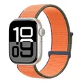 Bracelet nylon Apple Watch 40 à 49 mm – Couleur du bracelet 69 orange