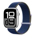 Bracelet nylon Apple Watch 40 à 49 mm – Couleur du bracelet 72 Bleu marine foncé