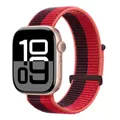 Bracelet nylon Apple Watch 40 à 49 mm – Couleur du bracelet 80 rouge