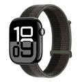 Bracelet nylon Apple Watch 40 à 49 mm – Couleur du bracelet 82 Storm Black