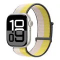 Bracelet nylon Apple Watch 40 à 49 mm – Couleur du bracelet 84 Lait d'avoine