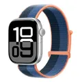 Bracelet nylon Apple Watch 40 à 49 mm – Couleur du bracelet 85 Bleu