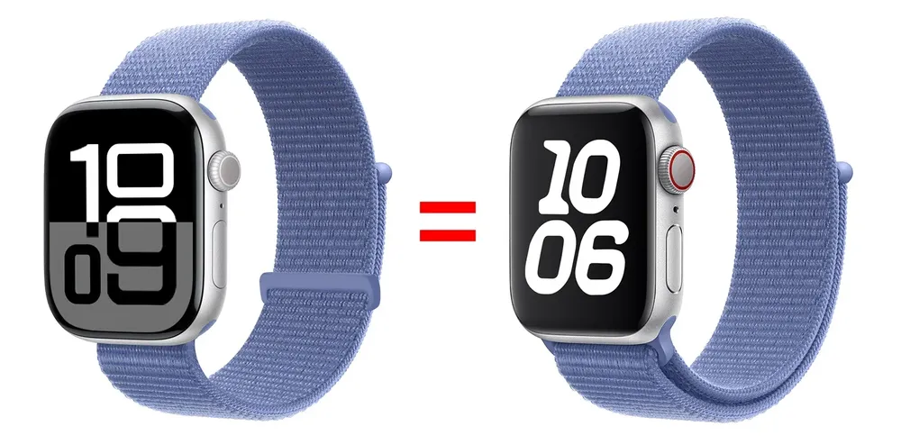 Bracelet nylon Apple Watch 40 à 49 mm