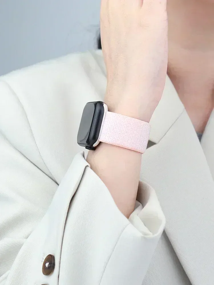 Bracelet nylon Apple Watch 40 à 49 mm