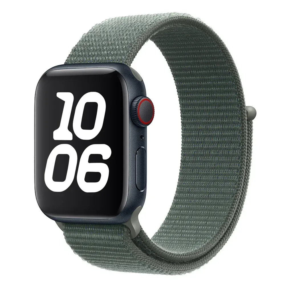 Bracelet nylon Apple Watch 40 à 49 mm