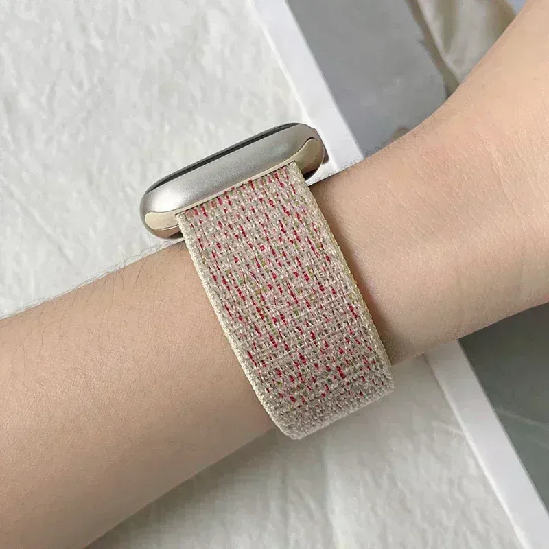 Bracelet nylon Apple Watch 40 à 49 mm