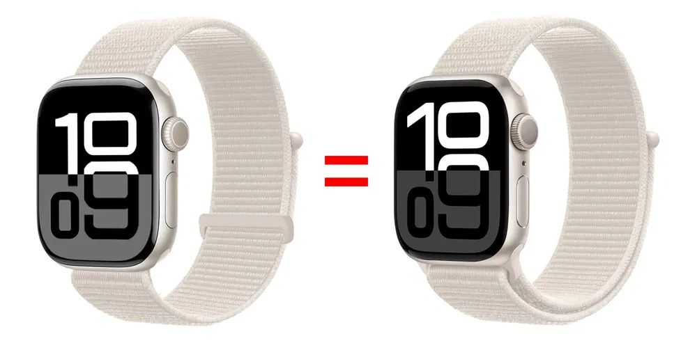 Bracelet nylon Apple Watch 40 à 49 mm