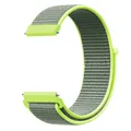 Bracelet nylon boucle 20 et 22 mm Garmin – Couleur du bracelet Bright yellow