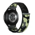 Bracelet nylon boucle 20 et 22 mm Garmin – Couleur du bracelet Camouflage green
