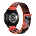 Bracelet nylon boucle 20 et 22 mm Garmin – Couleur du bracelet Camouflage orange
