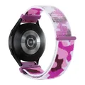 Bracelet nylon boucle 20 et 22 mm Garmin – Couleur du bracelet Camouflage purple