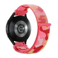 Bracelet nylon boucle 20 et 22 mm Garmin – Couleur du bracelet Camouflage red