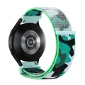 Bracelet nylon boucle 20 et 22 mm Garmin – Couleur du bracelet Camouflage teal