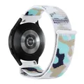 Bracelet nylon boucle 20 et 22 mm Garmin – Couleur du bracelet Camouflage white