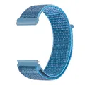 Bracelet nylon boucle 20 et 22 mm Garmin – Couleur du bracelet Cape blue