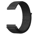 Bracelet nylon boucle 20 et 22 mm Garmin – Couleur du bracelet Deep black