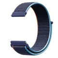 Bracelet nylon boucle 20 et 22 mm Garmin – Couleur du bracelet Deep navy blue
