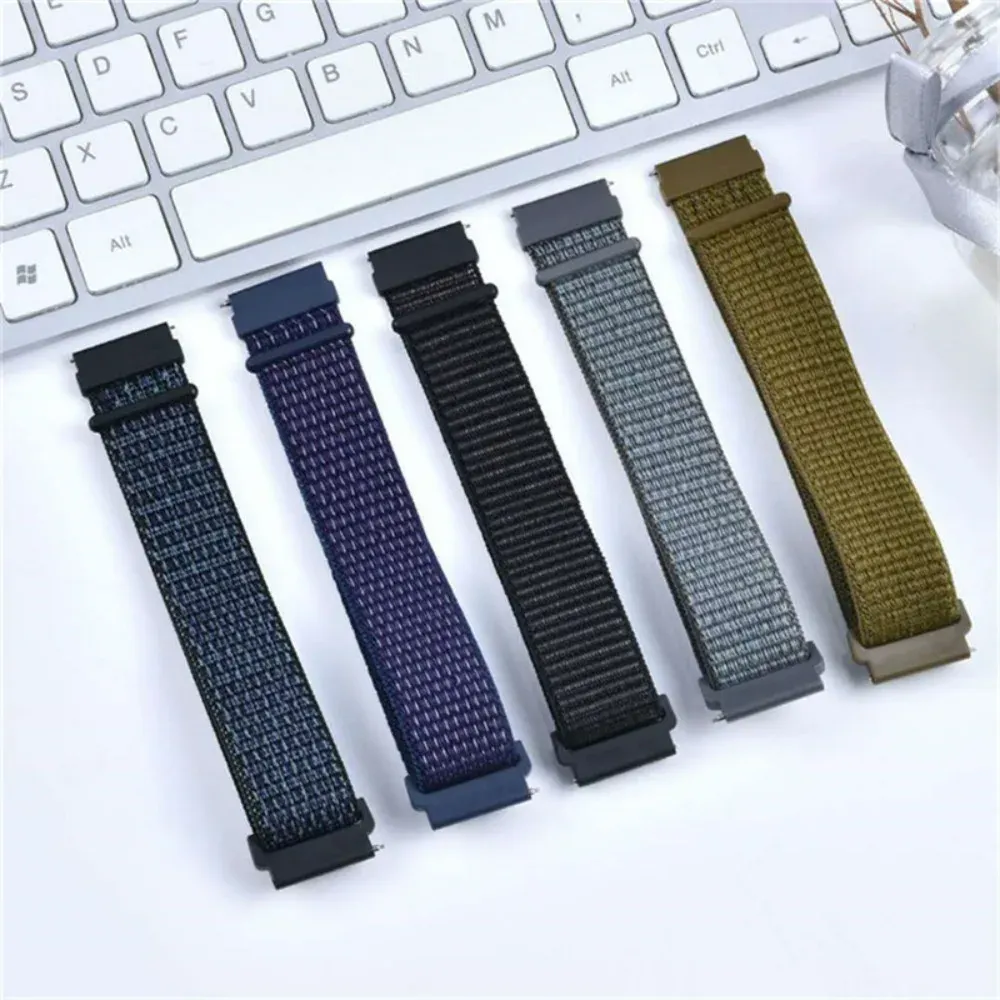 Bracelet nylon boucle 20 et 22 mm Garmin