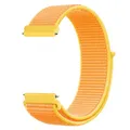 Bracelet nylon boucle 20 et 22 mm Garmin – Couleur du bracelet Faint yellow