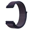 Bracelet nylon boucle 20 et 22 mm Garmin – Couleur du bracelet Indigo blue