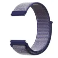 Bracelet nylon boucle 20 et 22 mm Garmin – Couleur du bracelet Midnight Blue