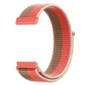 Bracelet nylon boucle 20 et 22 mm Garmin – Couleur du bracelet Pink tan