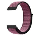 Bracelet nylon boucle 20 et 22 mm Garmin – Couleur du bracelet Ripe berry color