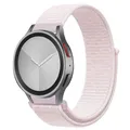 Bracelet nylon boucle 20 et 22 mm Samsung et Huawei – Couleur du bracelet 17 Pearl powder