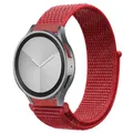 Bracelet nylon boucle 20 et 22 mm Samsung et Huawei – Couleur du bracelet 28 China Red