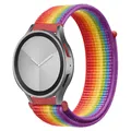 Bracelet nylon boucle 20 et 22 mm Samsung et Huawei – Couleur du bracelet 39 Rainbow