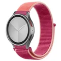 Bracelet nylon boucle 20 et 22 mm Samsung et Huawei – Couleur du bracelet 47 Garnet