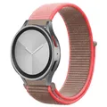 Bracelet nylon boucle 20 et 22 mm Samsung et Huawei – Couleur du bracelet 53 Neon Pink