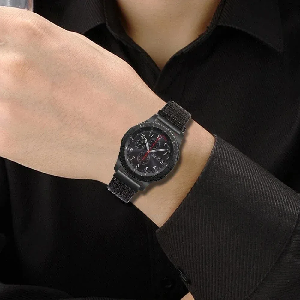 Bracelet nylon boucle 20 et 22 mm Samsung et Huawei