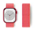 Bracelet nylon boucle pour Apple Watch 38 à 49 mm – Couleur du bracelet 23M red 138