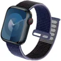 Bracelet nylon boucle pour Apple Watch 38 à 49 mm – Couleur du bracelet 2C midnight blue 43
