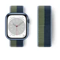 Bracelet nylon boucle pour Apple Watch 38 à 49 mm – Couleur du bracelet abyss blue green 102