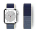 Bracelet nylon boucle pour Apple Watch 38 à 49 mm – Couleur du bracelet alskan blue 45