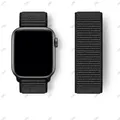 Bracelet nylon boucle pour Apple Watch 38 à 49 mm – Couleur du bracelet Black 9