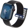 Bracelet nylon boucle pour Apple Watch 38 à 49 mm – Couleur du bracelet charcoal 65