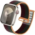 Bracelet nylon boucle pour Apple Watch 38 à 49 mm – Couleur du bracelet Cherry green104