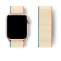 Bracelet nylon boucle pour Apple Watch 38 à 49 mm – Couleur du bracelet cream 66