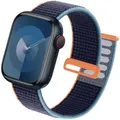 Bracelet nylon boucle pour Apple Watch 38 à 49 mm – Couleur du bracelet deep navy 68